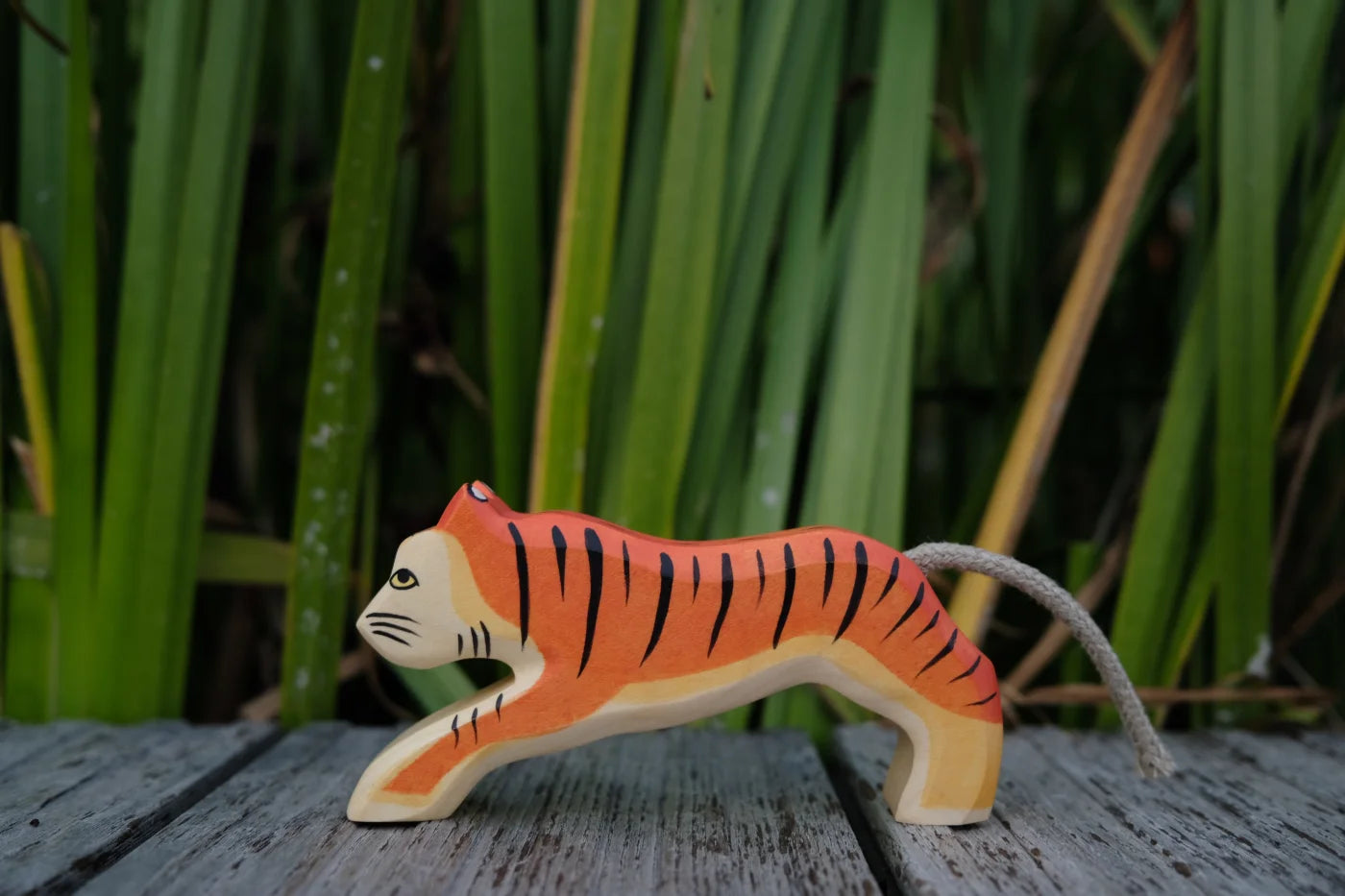 Holzwald Holzfigur Tiger