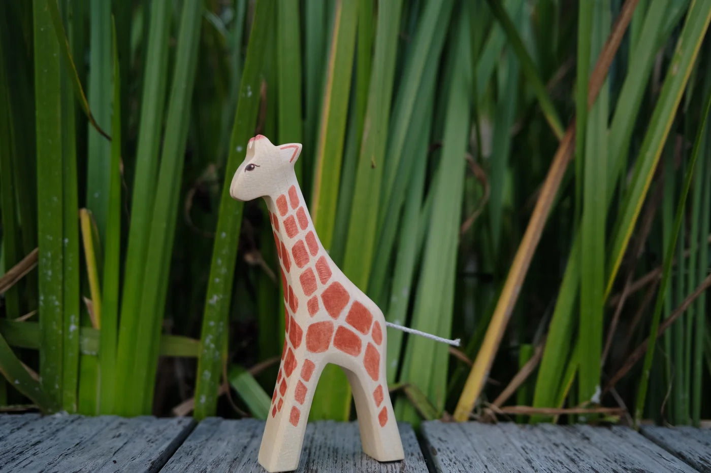 Holzwald Holzfigur Giraffe