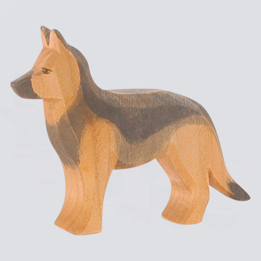 Ostheimer Holzfigur Schäferhund