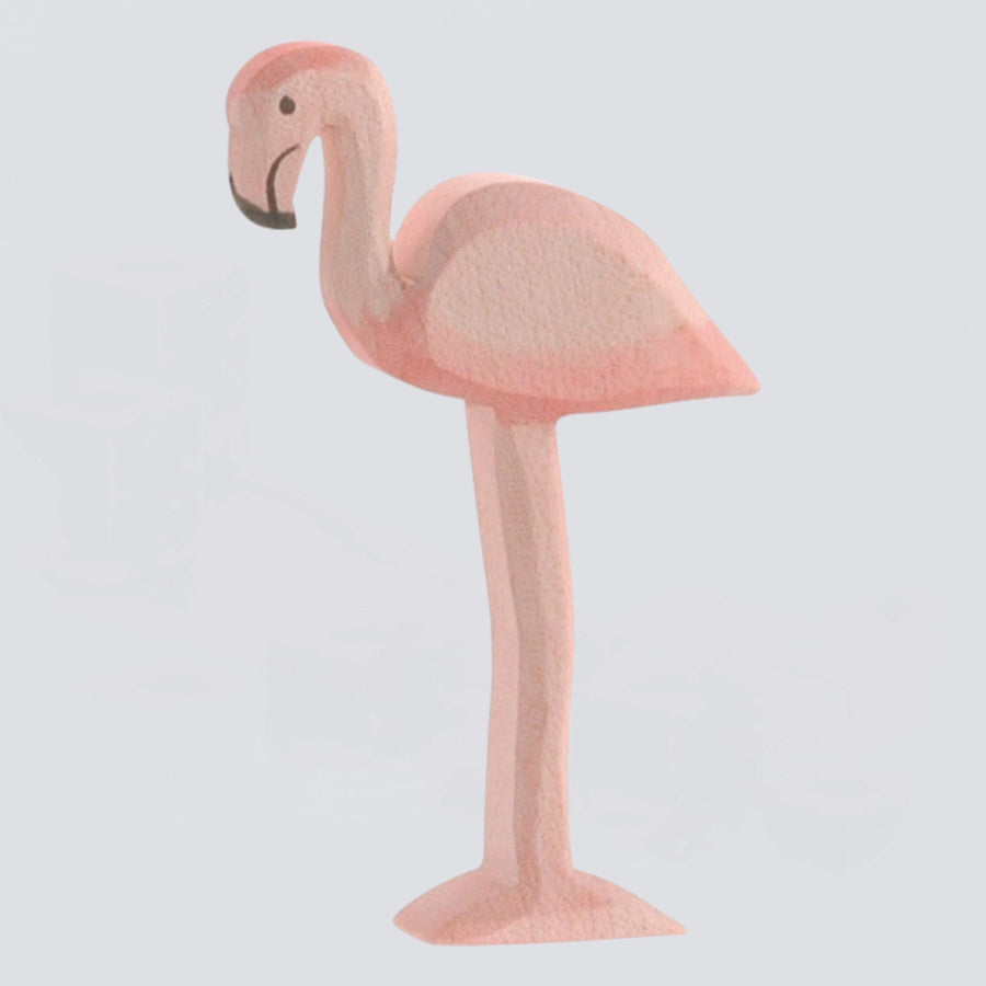 Ostheimer Holzfigur Flamingo