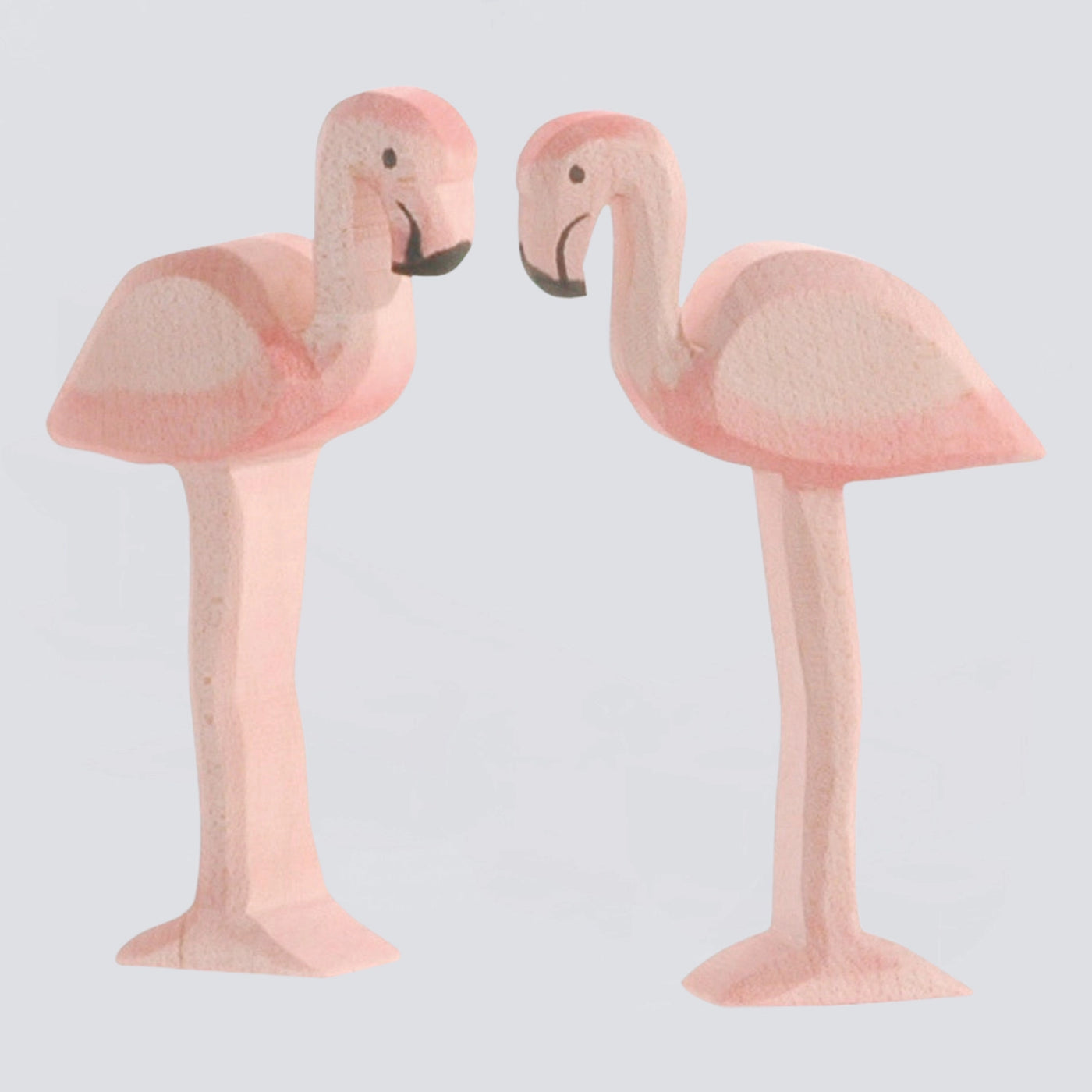 Ostheimer Holzfigur Flamingo