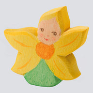 Ostheimer Holzfigur Blumenkind Sonnenblume