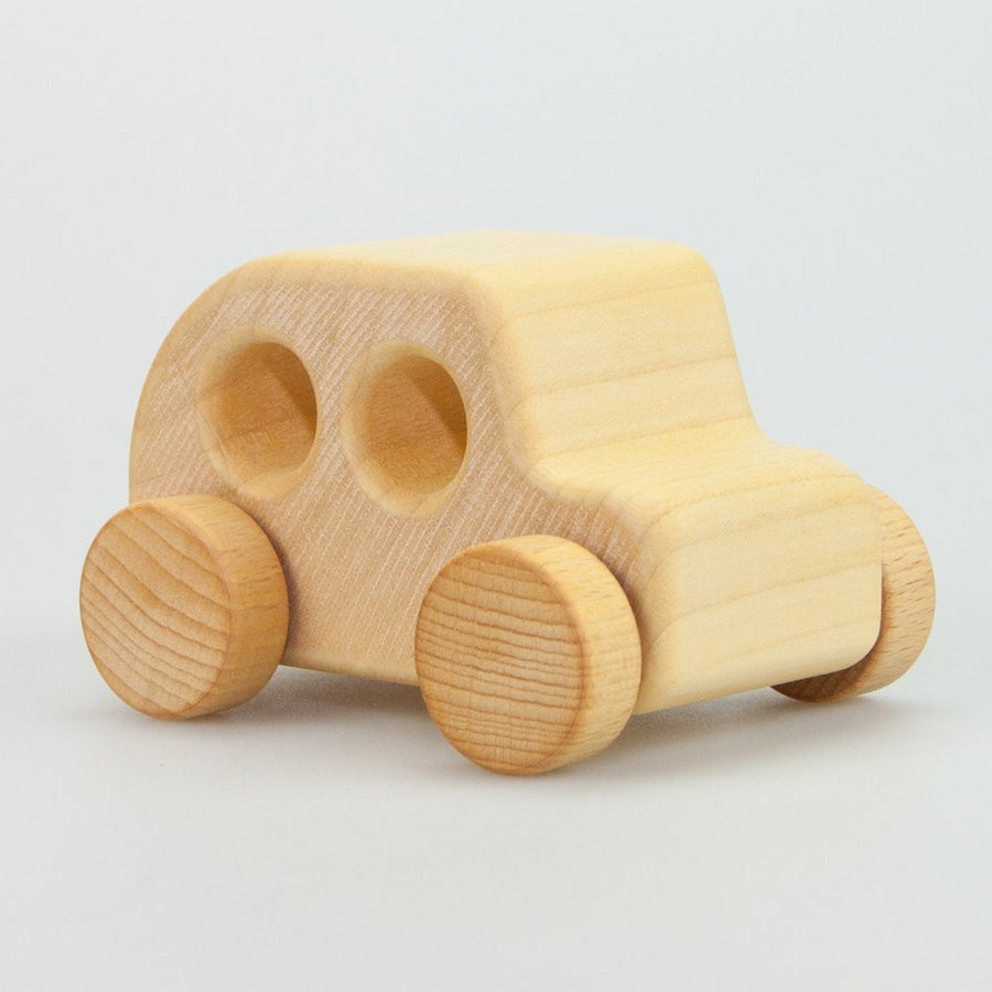 let's make Bio Baby Push Car Holzspielzeug 2pc Holzauto und feine